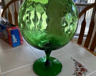 Collectible Green Bowl 