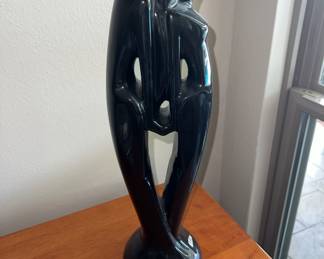 Haeger "Rendezvous" Statue. AKA  "The Lovers"