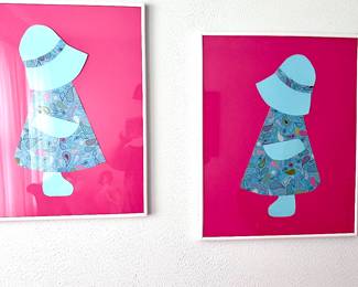 Vintage Holly Hobbie Wall Art