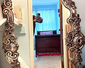 Large Vintage Gold Mirror