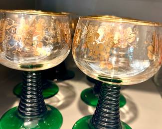 Vintage glassware