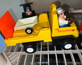 LOTS of vintage Fisher-Price TOYS