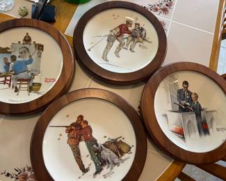 Norman Rockwell Plate Collection 