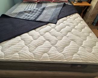 Like new mattress and bedding