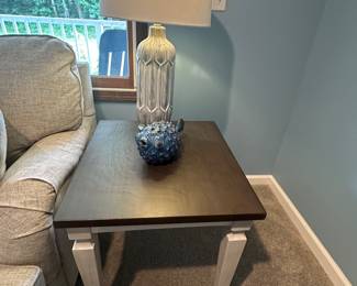 1 of 2 table and lamps available