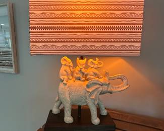 Unique Elephant lamp