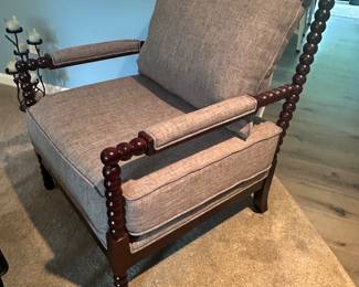 Classic wood spindle chair