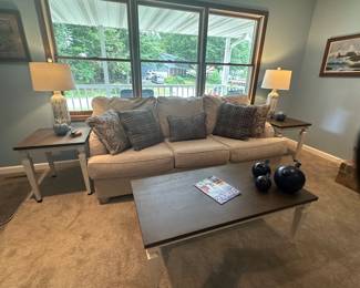 Neutral colored couch