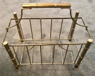 MCM Metal Magazine Rack