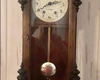 P.F. Bollenbach Vintage Wall Clock 

