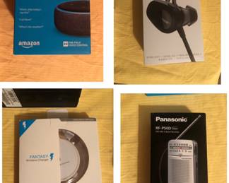Electronics, Echo Dot, Bose, Radios, Phones etc