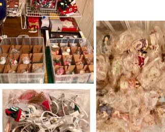 Christmas Ornaments & Mini DOLLS