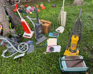 This is only a few of the vacuums we have
