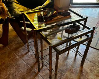 Brass Nesting tables