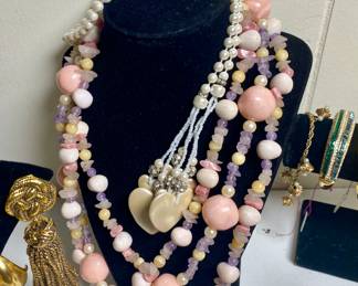 Vintage Geoffrey Beene lariat necklace