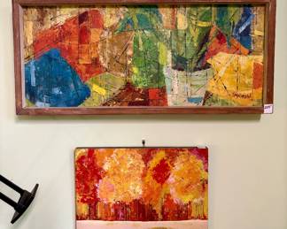 Abstract paintings