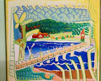 Larry Connatser painting