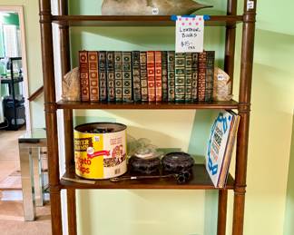leather books