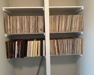 Massive vinyl record collection - jazz, swing, big band, country and more 