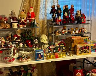 Vintage Christmas and Hallmark collectibles