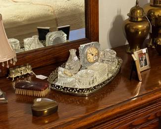 Crystal trinket dishes