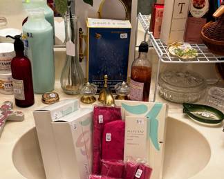 Bathroom items and Mary Kay