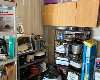 Kitchen appliances 
Ladder 
Coolers 