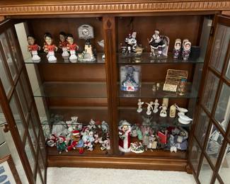 Avalanche memorabilia 
Bronco bobble heads 