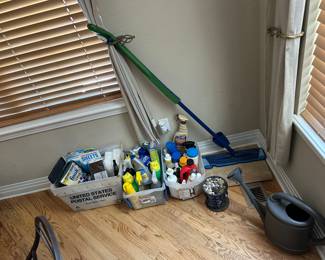 Cleaning supplies 