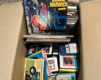 Records 
Eight tracks 