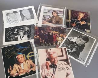 Celebrity pictures with autographs