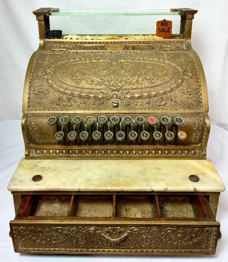National Cash Register Model 332 from 1910 N.C.R. Co.