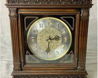 Bulova Mantel Clock featuring Westminster and Whittington Chimes