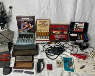Engraving, Whittling, Dremel Package with Sharpeners