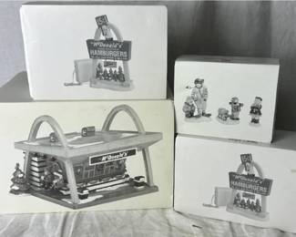 McDonald's Snow Village Collection