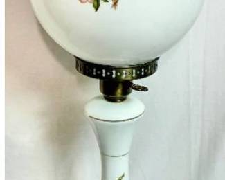Vintage 3-way Hurricane Table Lamp