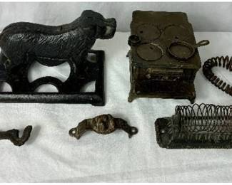 Unique Collection of Cast Iron Pieces