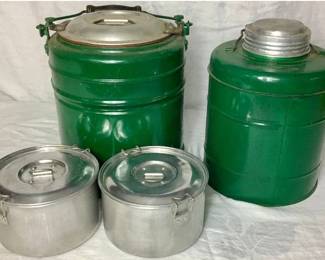 Vintage Hot and Cold Beverage Thermos and Food Thermos