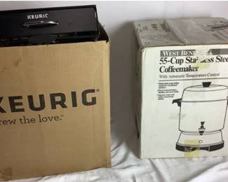 Coffee Lovers Collection - Keurig B60 Special Edition Brewing System and West Bend 55 Cup Coffeemaker