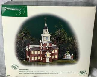 Department 56 Heritage Village Historical Landmark Series Independence Hall