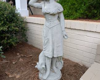 Large concrete lady