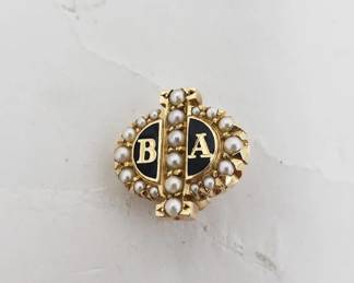 14k gold pin