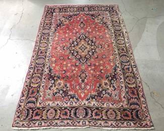Handmade Mashhad Iran "Medalian" rug