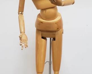 Richeson life size wooden artist's manequin 