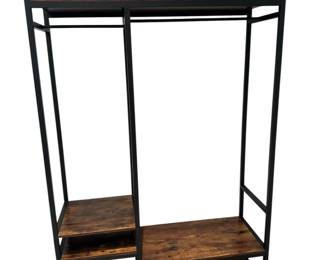 Tribesigns Wood and Metal Freestanding Closet Organizer