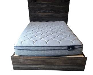 Ashley Drystan Queen Size Bed with Serta Mattress