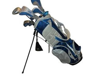 Set of TourX Right Handed Womens Golf Clubs with Bag
