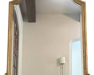 Gold Graciela Old World Beveled Glass Wall Mirror