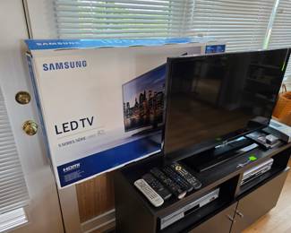 40" Samsung LED television.