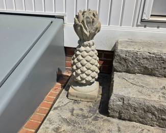 Cement pineapple!